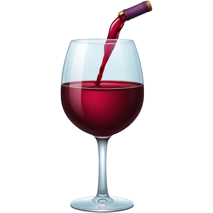 Corazón de color vino tinto oscuro sin nada arriba emoji