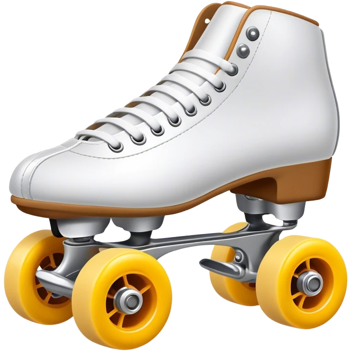 Speed skating skate on wheels emoji