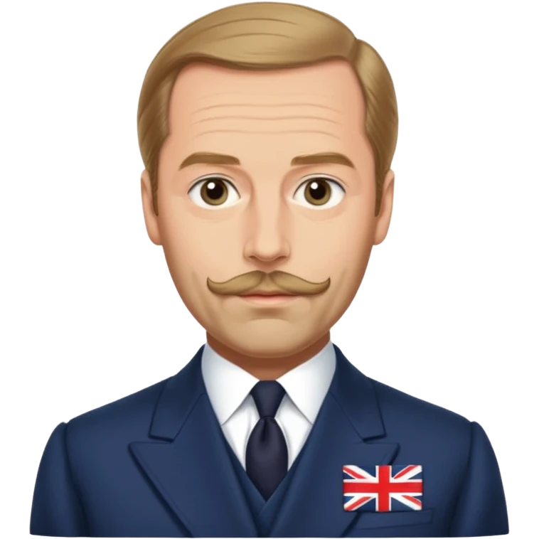 Prince George Duke Of Kent 5th Son of King George V but he don't have beard and he is husband of Princess Marina Of Greece And Denmark  emoji