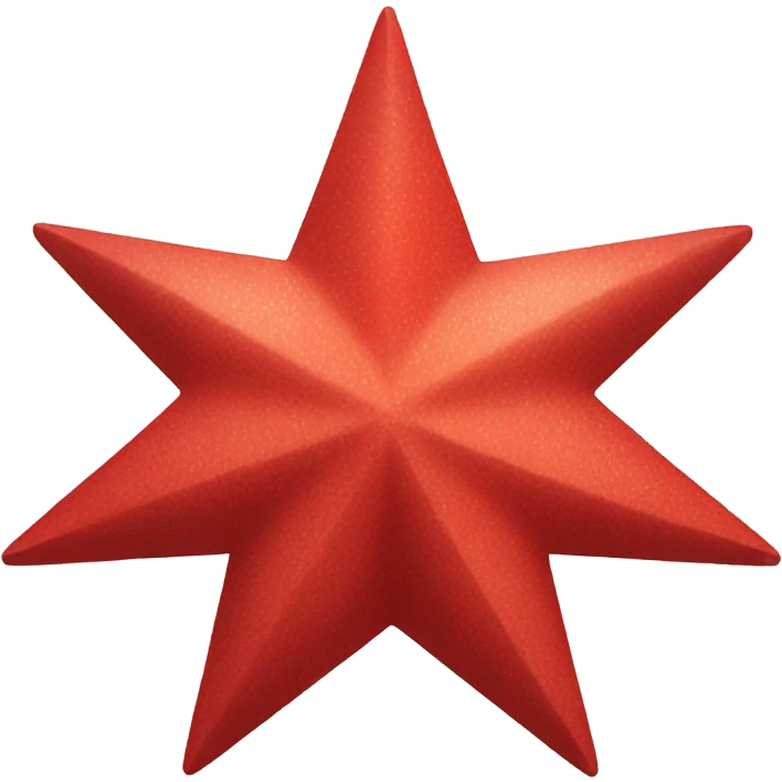 Red star emoji