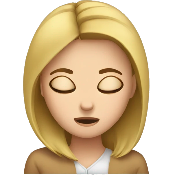 Girl with Headache emoji