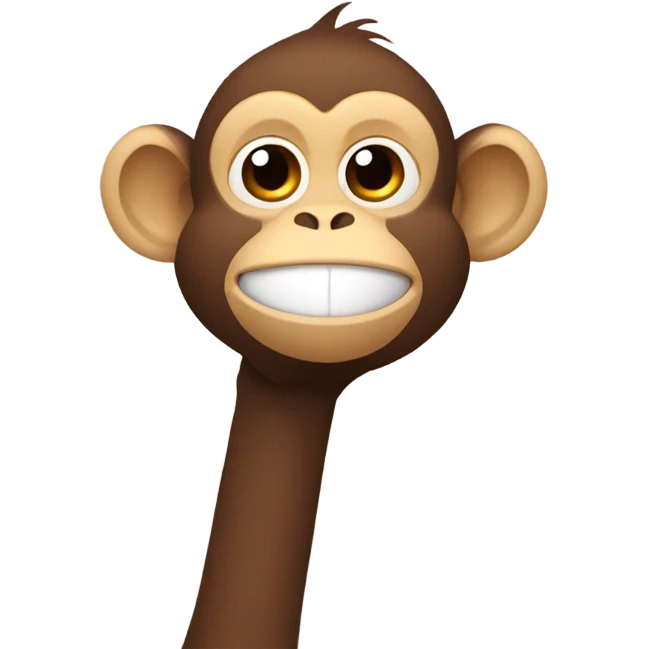 Monkey holding 👌🏽 up emoji