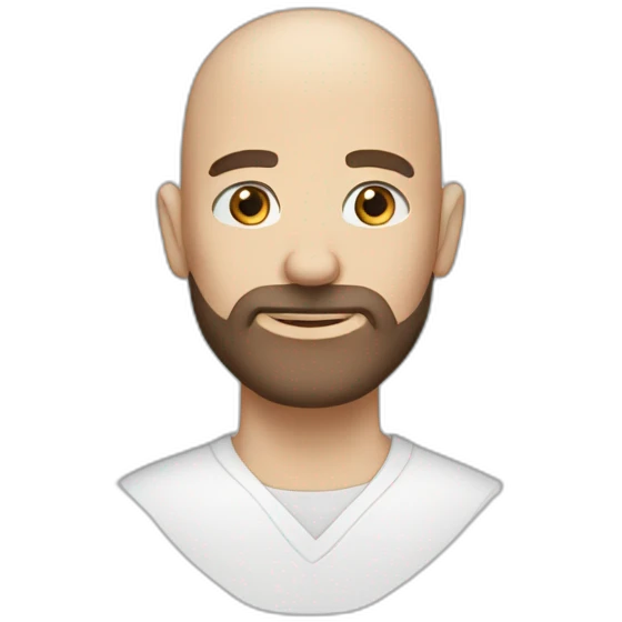 bald-man-with-brown-beard-blue-eyes emoji