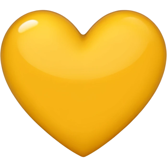 Dark Yellow Heart Emoji emoji