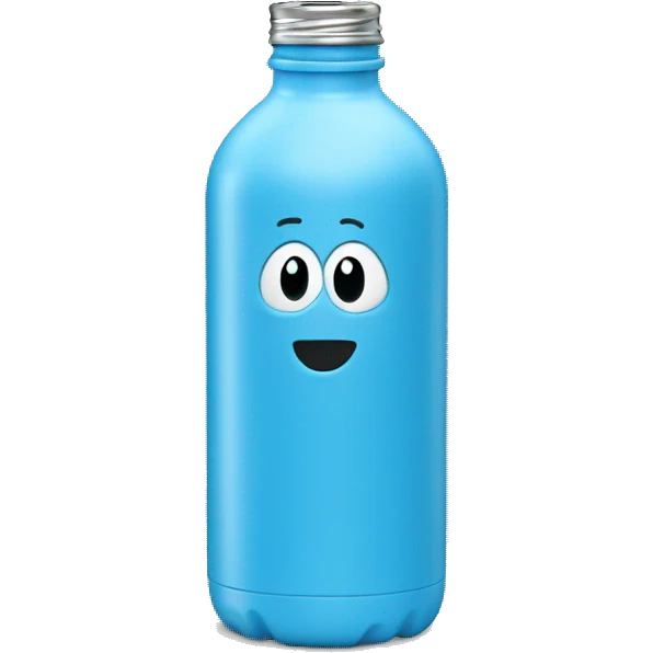 Blue Stanley water bottle emoji
