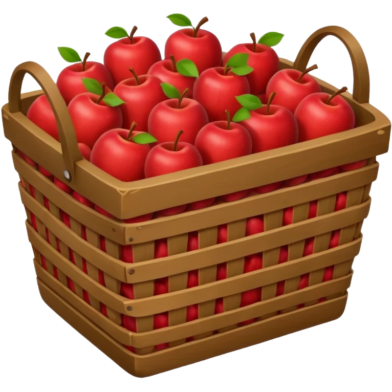 Rectangular Apple Basket emoji