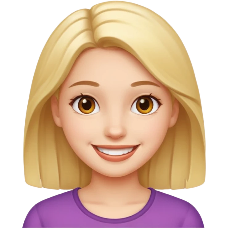 I’ m just a girl emoji