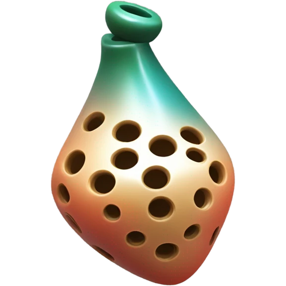 Draw the ocarina  emoji
