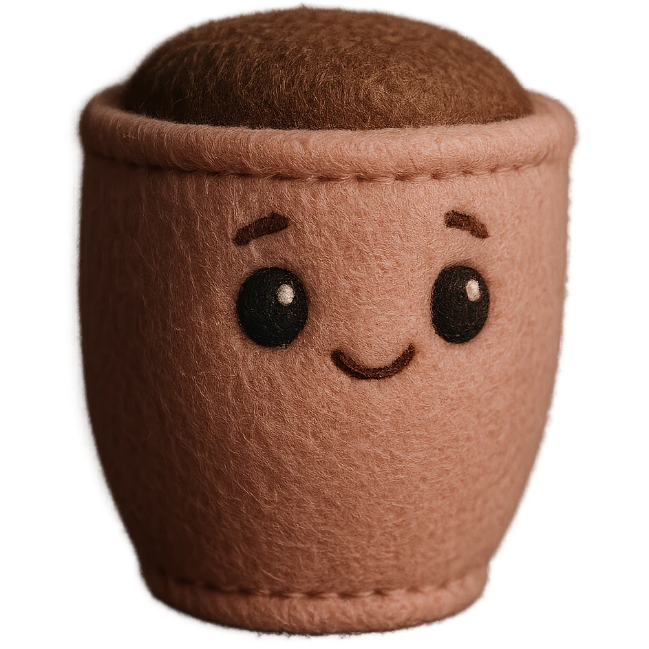 a pink mocha, cute and inviting emoji