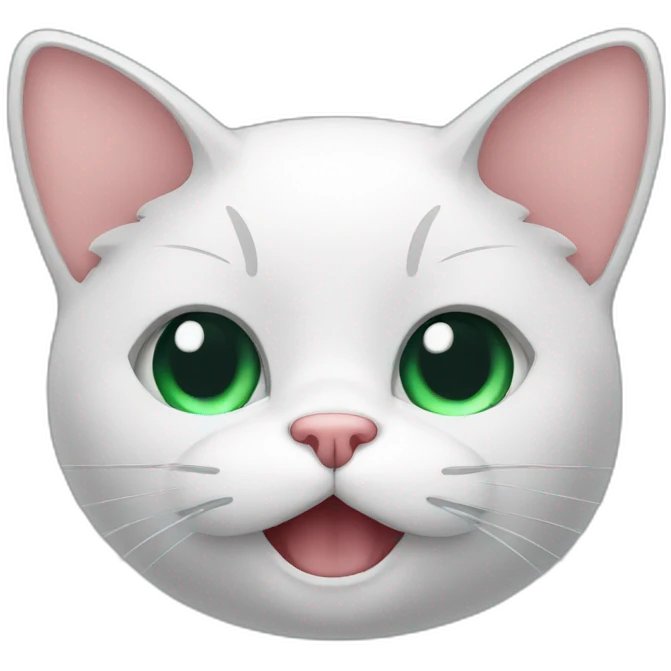 cat presses on hear icon emoji