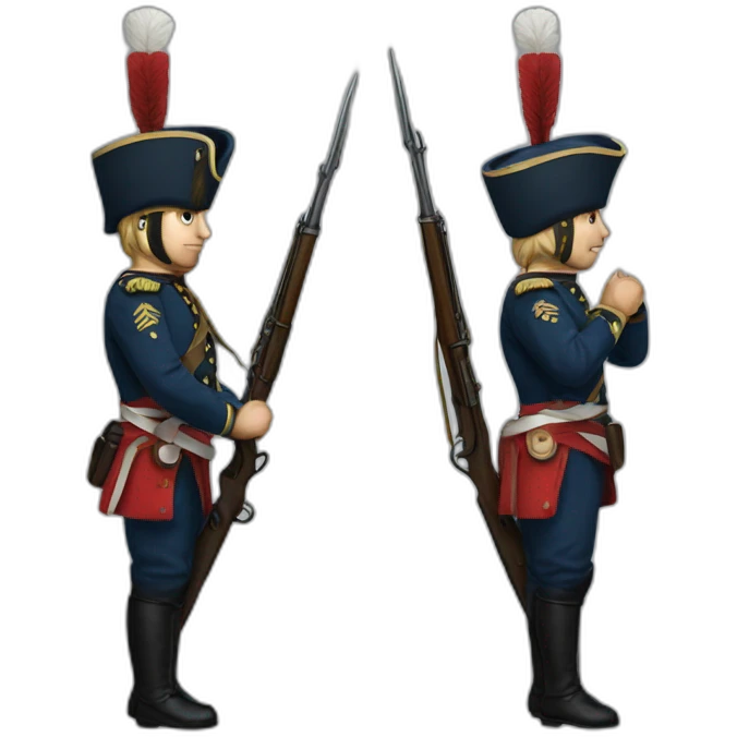 Line infantry emoji