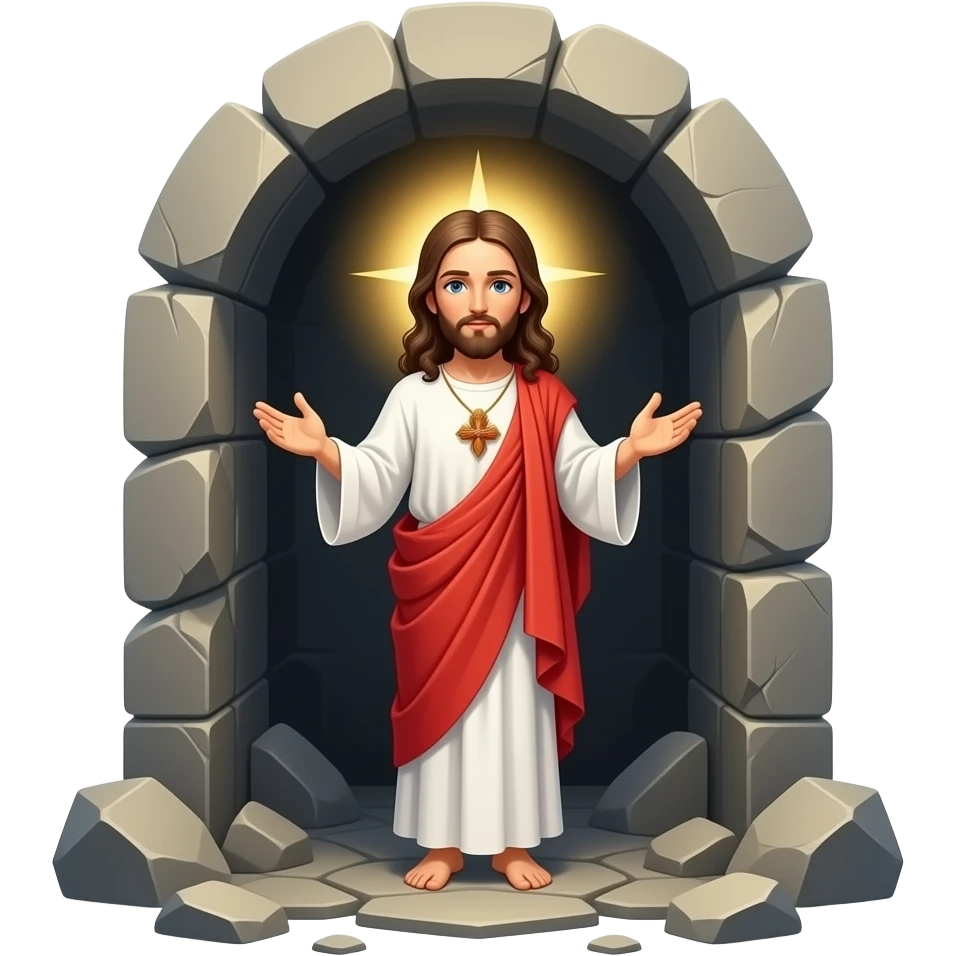 Christ resurrection emoji