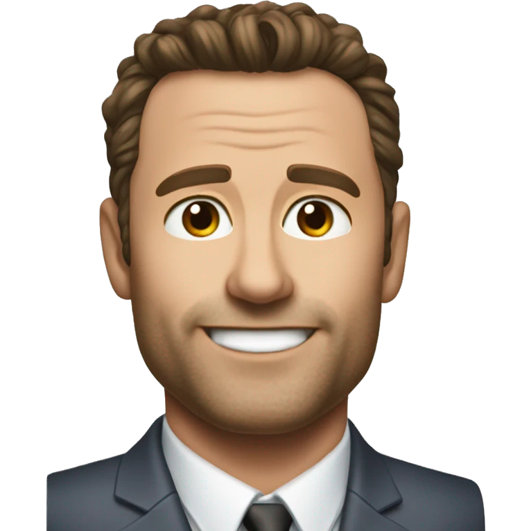 alex o'loughlin ios 16 style hyper realistic  emoji