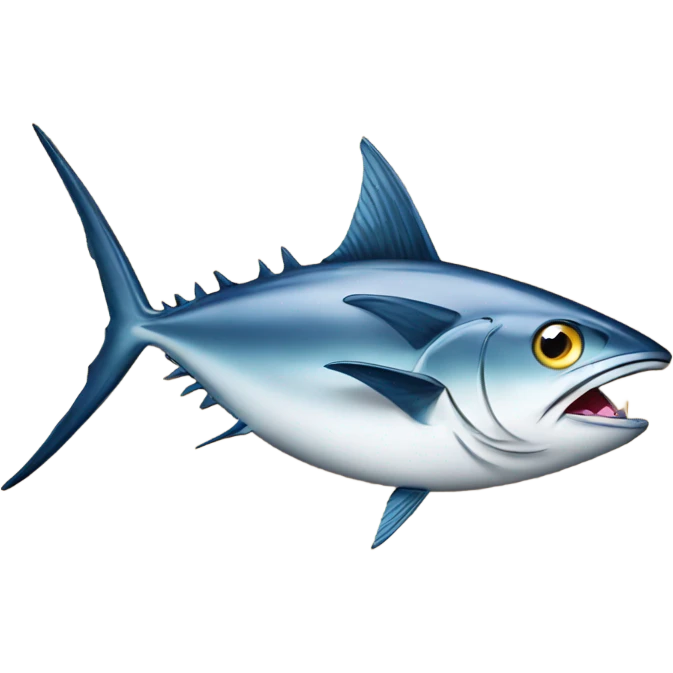 Tuna at eastern emoji