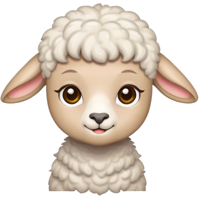 lamb dyeing hair emoji