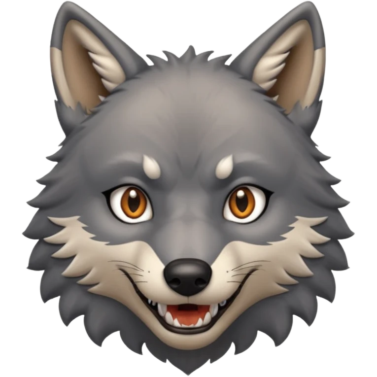 the wolf in the little red riding hood story emoji