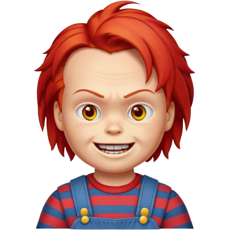 Un emojin de chuky emoji