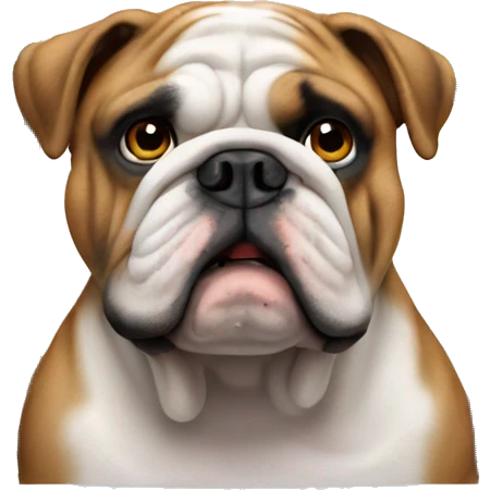 english bulldog no entry sign emoji