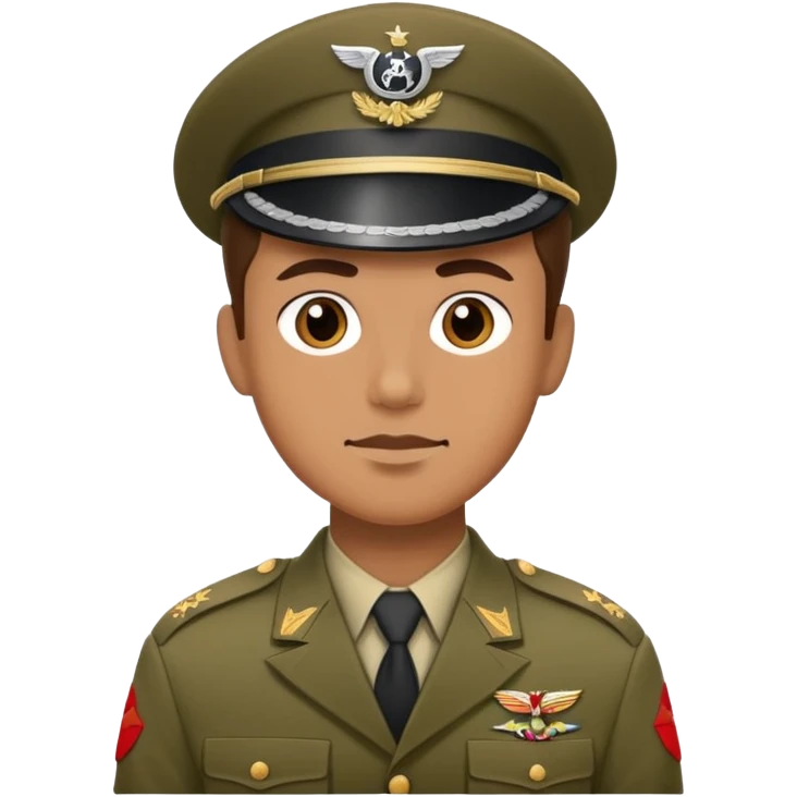 WWII military soldier emoji