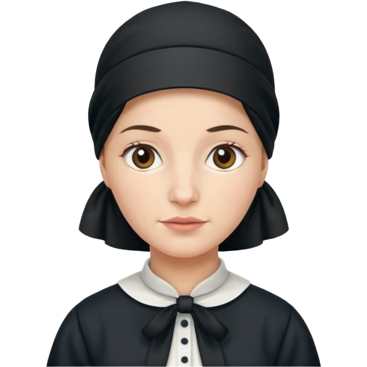 amish women with bonnet emoji