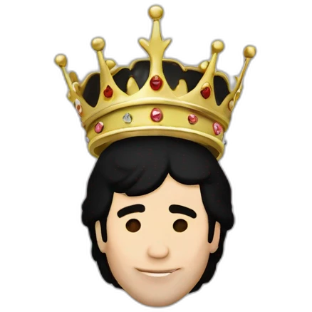 John Travolta crown emoji