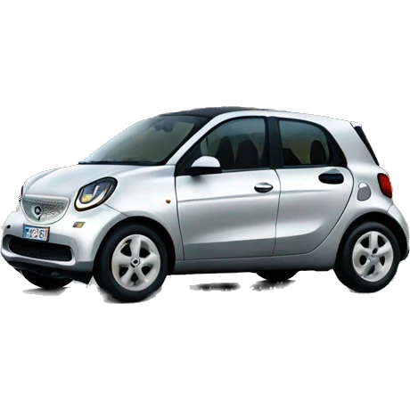 Smart for Four silber emoji