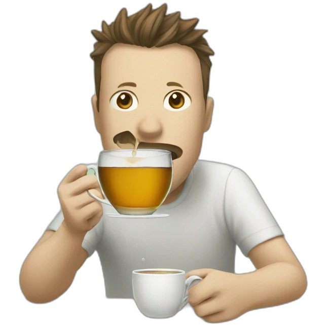 Spill the tea emoji