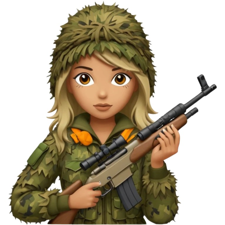 Sexy Girl sniper emoji