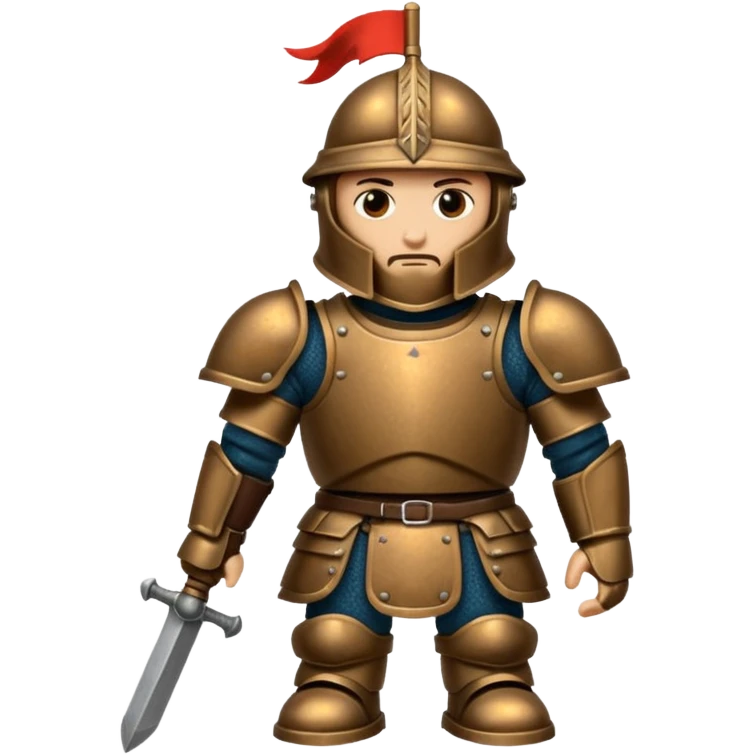 Medieval tank soldiers emoji