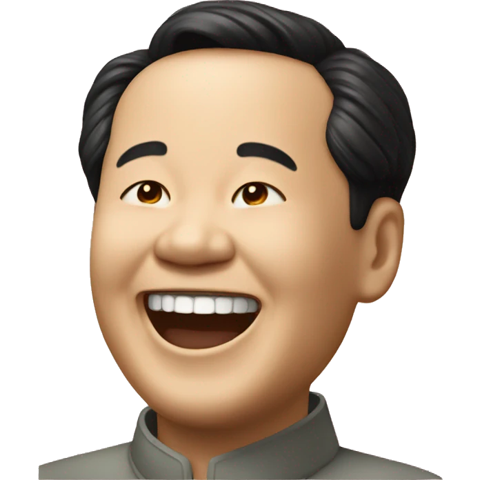 zedong mao laughing emoji