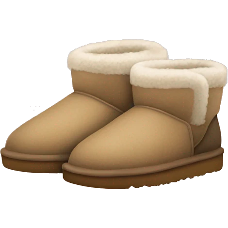 UGG slippers emoji