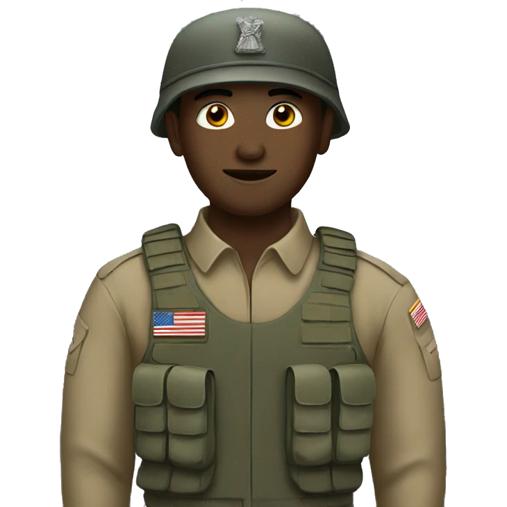 soldier emoji