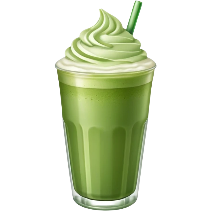 Matcha frappe  emoji