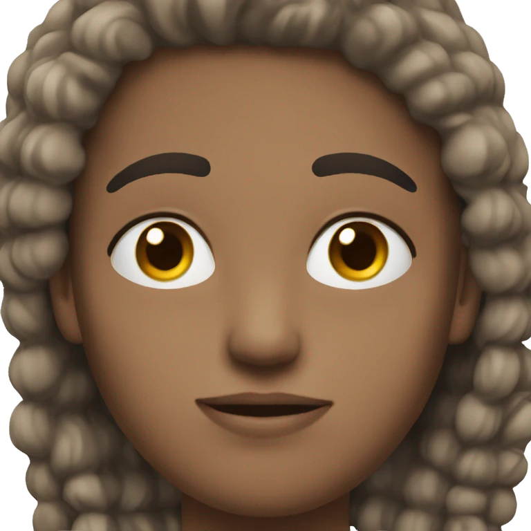 White girl black guy emoji