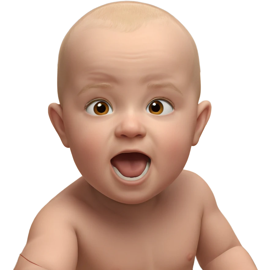 bald boy looking surprised emoji