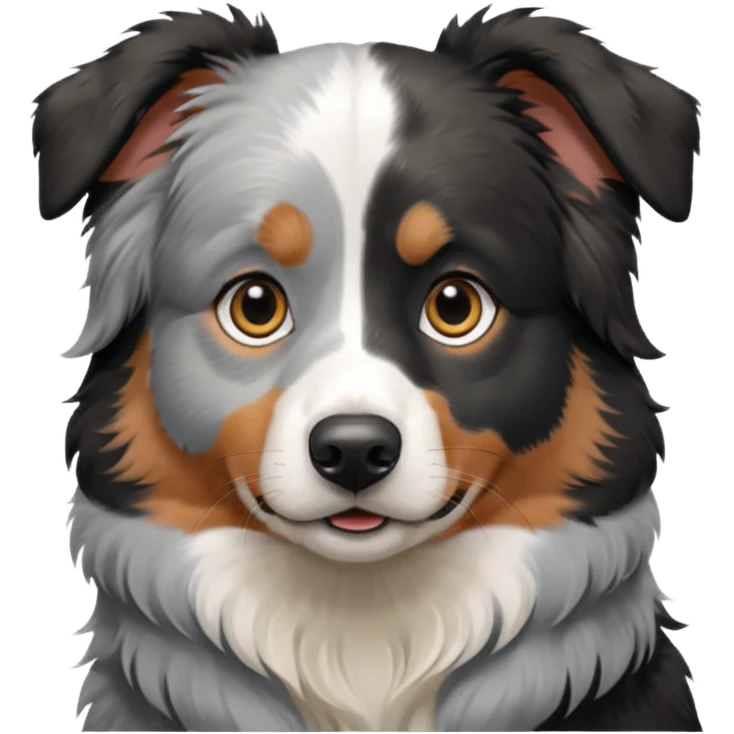 Merl Australian shepherd emoji