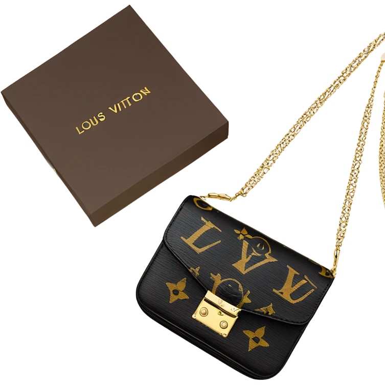 lv Wallet On Chain Métis black emoji