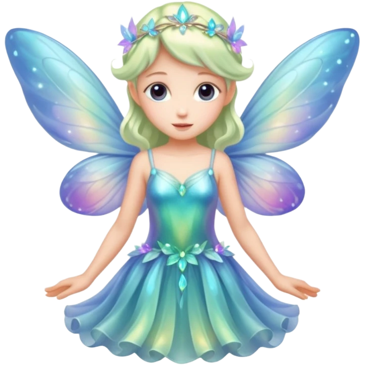 tiny magical fairy emoji