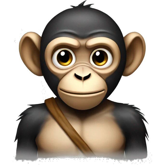 Crypto degen monkey emoji