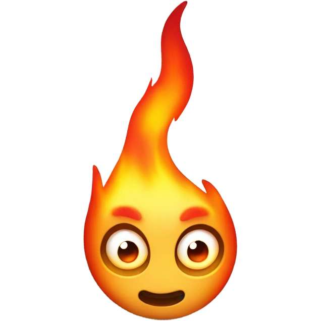 calcifer from studio ghibli emoji