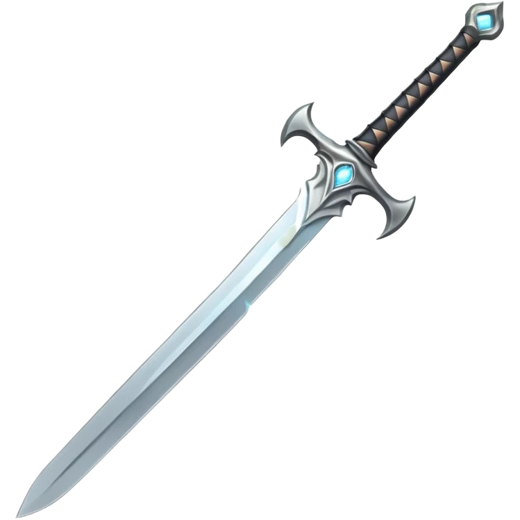 Sword with white flames  emoji