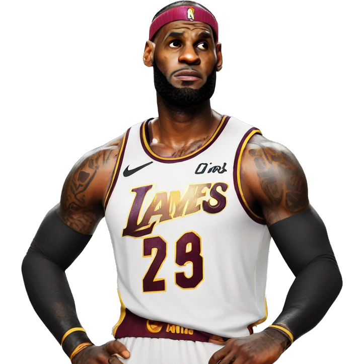 LeBron James ￼ emoji