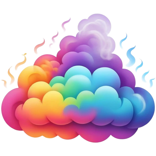 Cry colorful  emoji