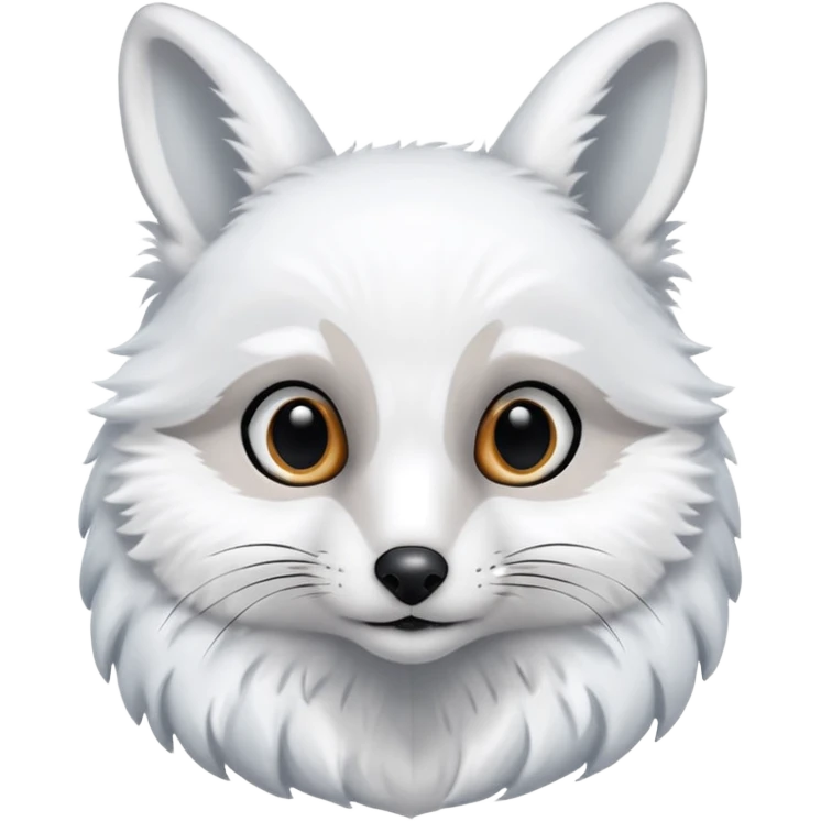 Ermine-Snowshoe-Hare-Arctic-Fox-Snowy-Owl-fusion-hybrid emoji