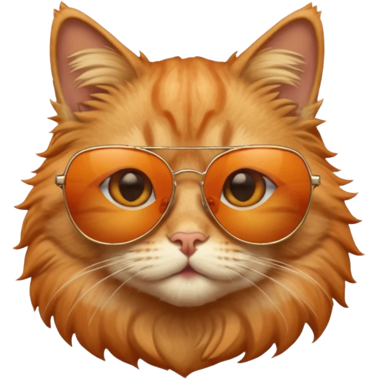 Cat wearing sunglasses emoji