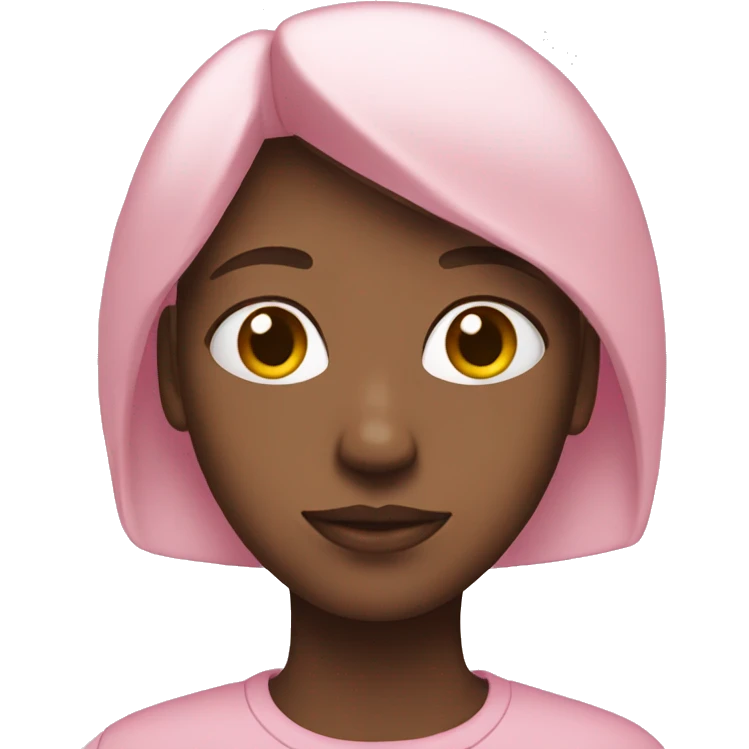 light pink emoji