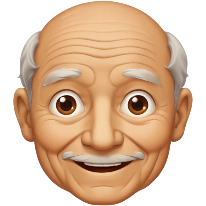 Make a naughty grandpa emoji