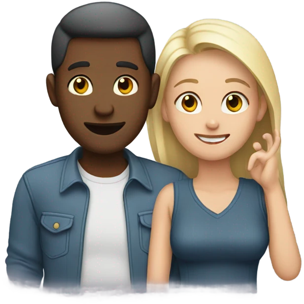 deaf couple emoji