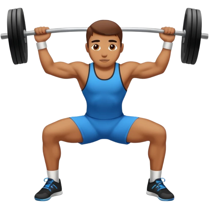 A person who make calisthenics emoji