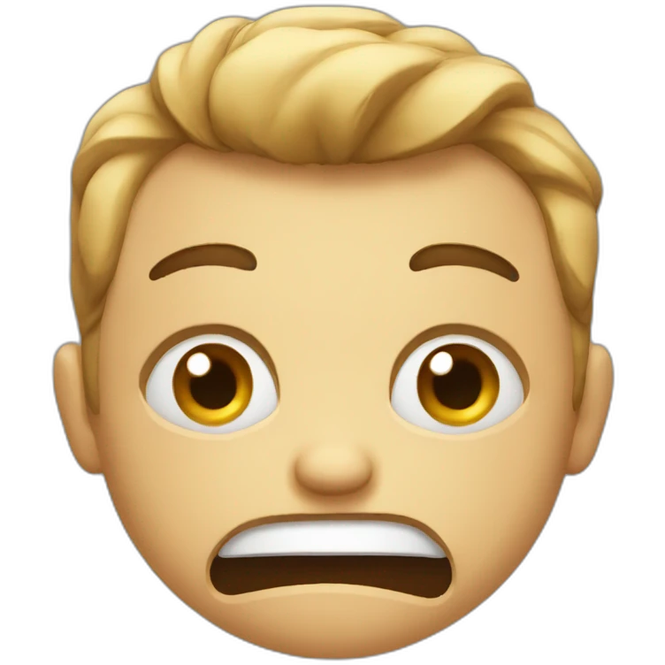 Hangry and angry emoji
